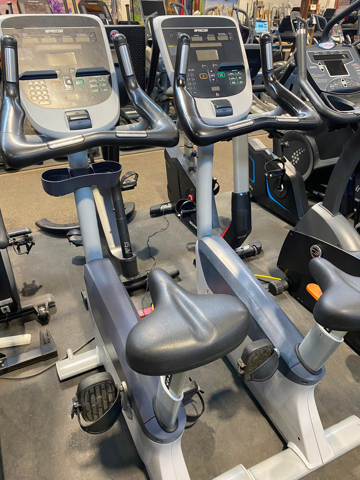 Precor UBK Upright Bike - Gym Trader